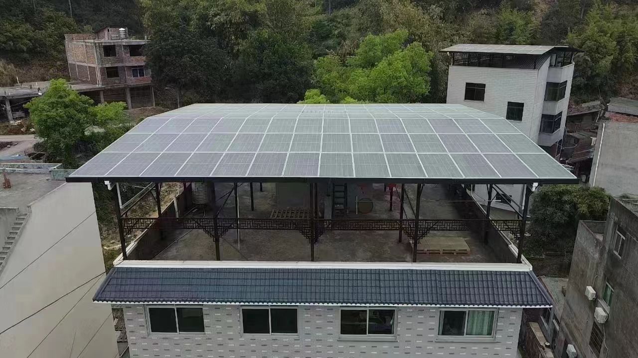 漳浦15kw+10kwh自建别墅家庭光伏储能系统